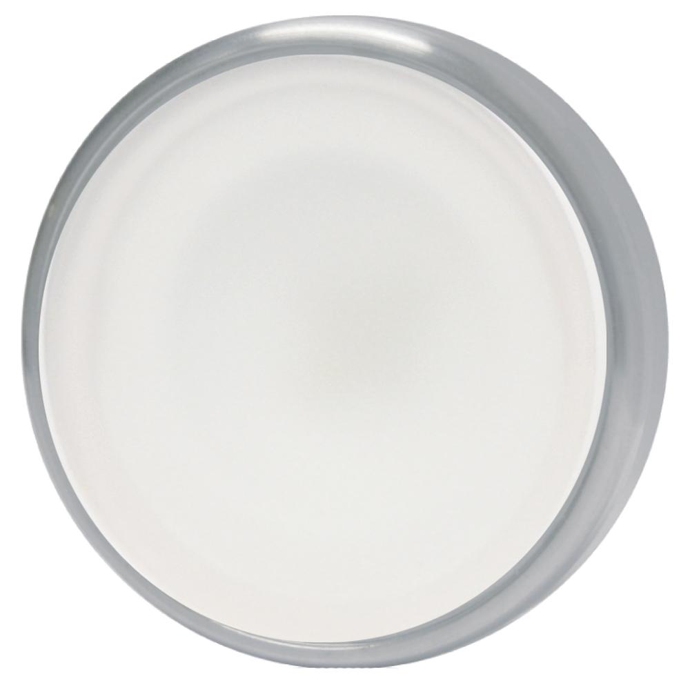 LUMITEC 112801 HALO - FLUSH MOUNT DOWN LIGHT - BRUSHED FINISH - 2-COLOR WHITE/BLUE DIMMING - High quality product image showing LUMITEC 112801 HALO - FLUSH MOUNT DOWN LIGHT - BRUSHED FINISH - 2-COLOR WHITE/BLUE DIMMING details and features