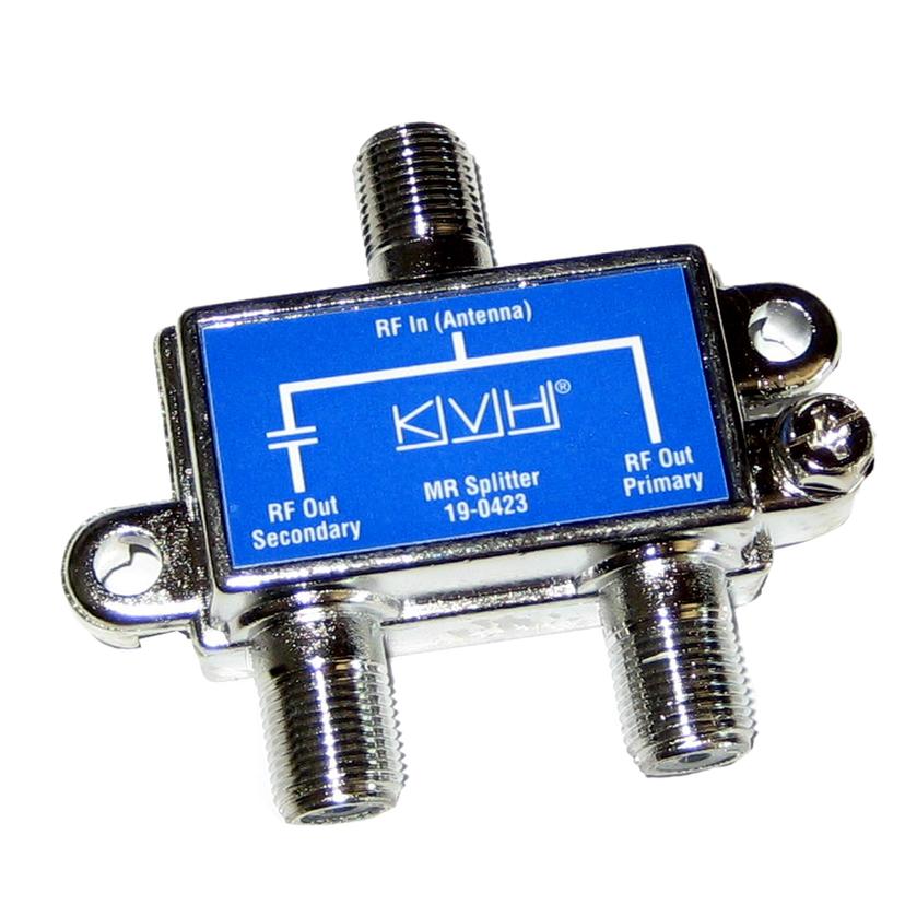 KVH 72-0177 SPLITTER FOR ADDITIONAL 12V RECEIVER M1 & M3 INSTALLATIONS