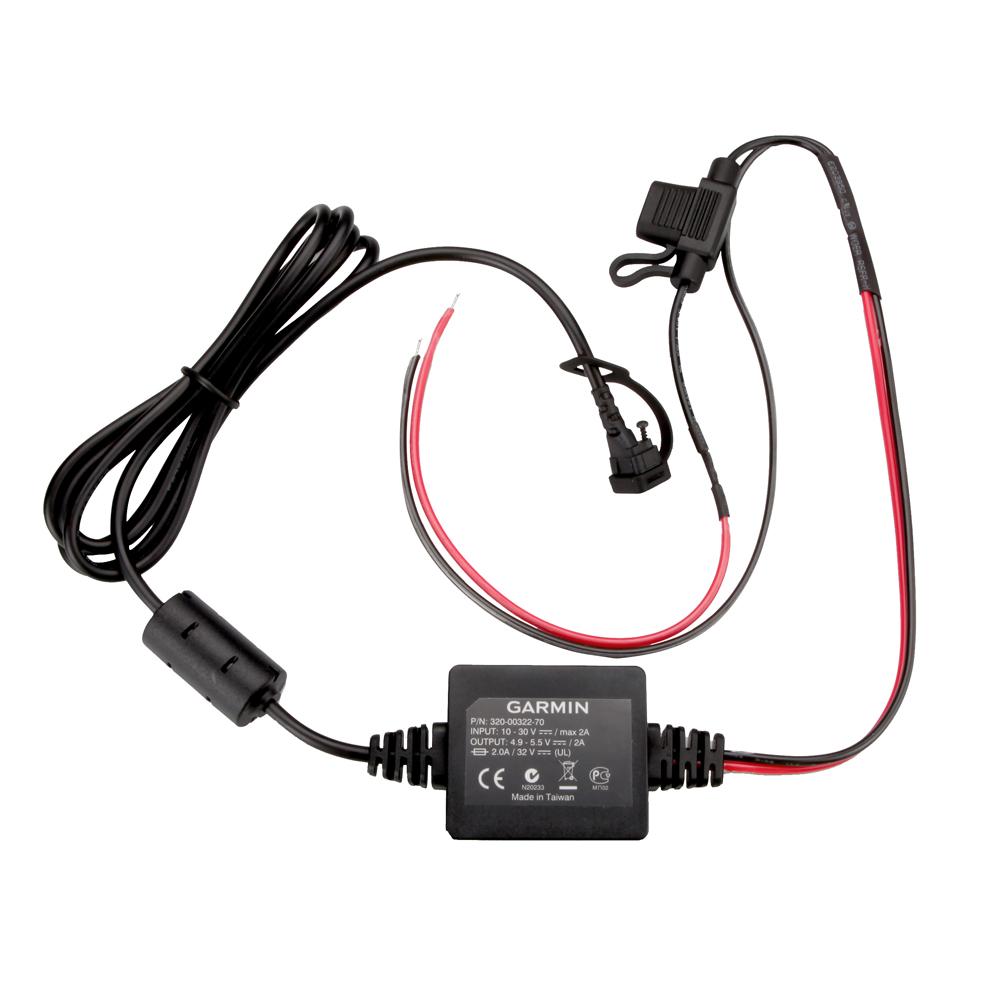 GARMIN 010-11843-01 MOTORCYCLE POWER CORD FOR ZUMO 350LM - The Twister Group Tools product