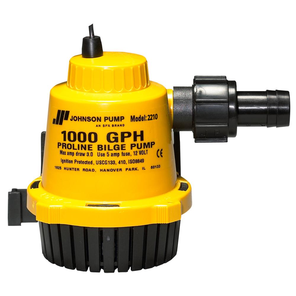 JOHNSON PUMP 22102 PROLINE BILGE PUMP - 1000 GPH - The Twister Group Tools product