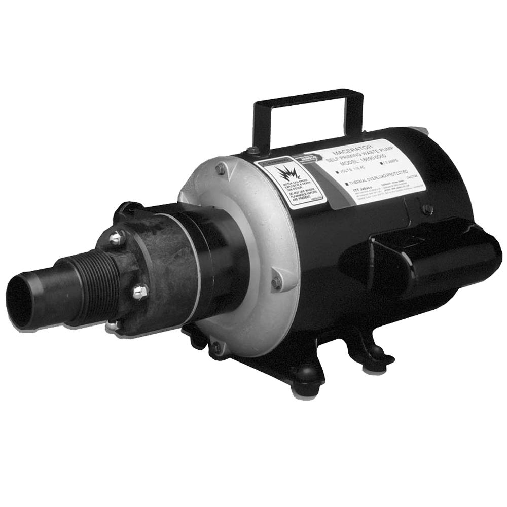 JABSCO 18690-0000 MACERATOR PUMP - 115V - High quality product image showing JABSCO 18690-0000 MACERATOR PUMP - 115V details and features