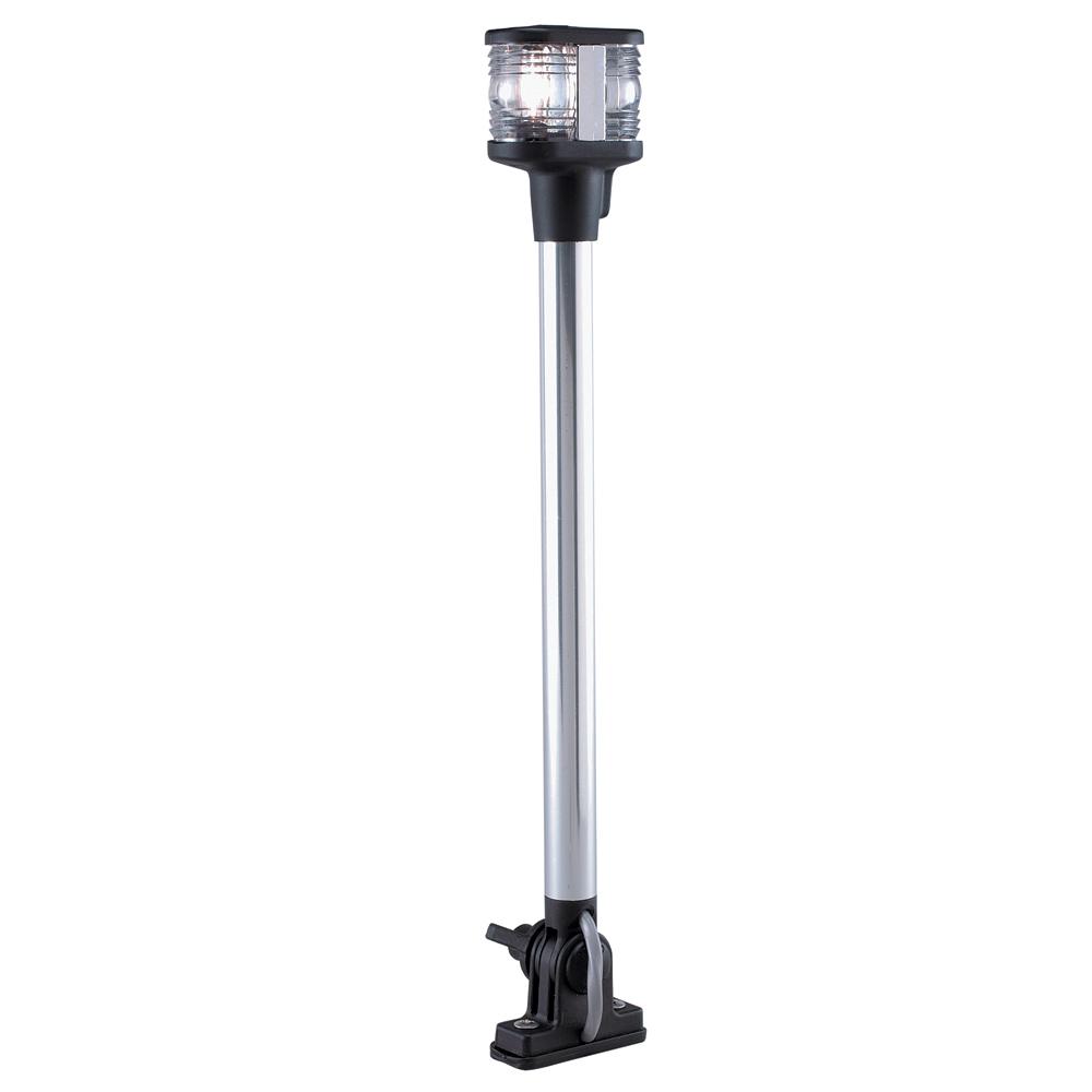 PERKO 1184DP0CHR COMBO MASTHEAD ALL-ROUND ANCHOR LIGHT 12-13/16 INCHH 12VDC - High quality product image showing PERKO 1184DP0CHR COMBO MASTHEAD ALL-ROUND ANCHOR LIGHT 12-13/16 INCHH 12VDC details and features