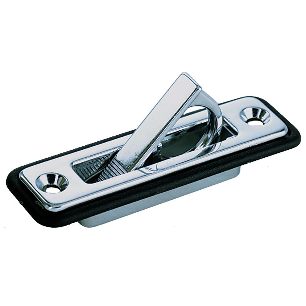 PERKO 1221DP0CHR SPRING LOADED FLUSH PULL - CHROME PLATED ZINC - ¾ INCH X 3-¼ INCH - The Twister Group Tools product