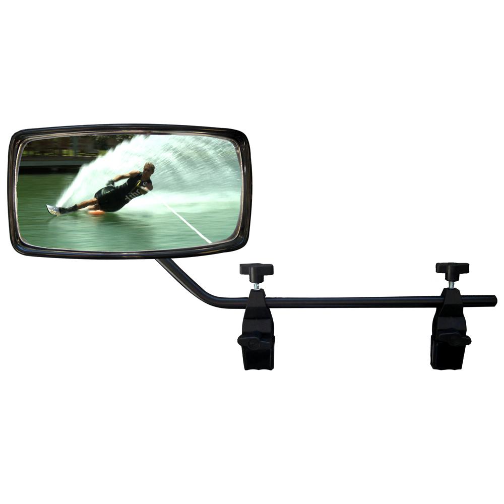 ATTWOOD 13066-7 CLAMP-ON SKI MIRROR - UNIVERSAL MOUNT - High quality product image showing ATTWOOD 13066-7 CLAMP-ON SKI MIRROR - UNIVERSAL MOUNT details and features