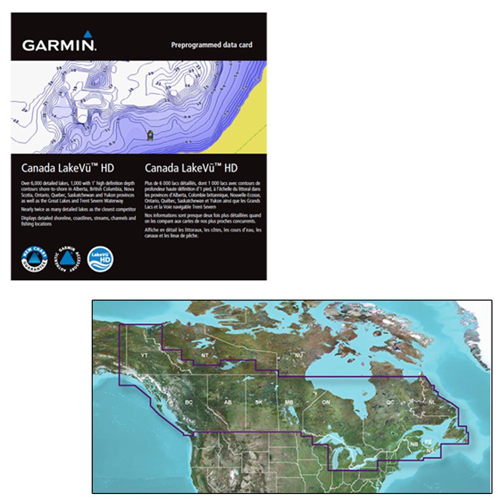 GARMIN 010-C1113-00 CANADA LAKEVU HD - MICROSD/SD FOR GPSMAP , MONTANA & OREGON HANDHELDS - The Twister Group Tools product