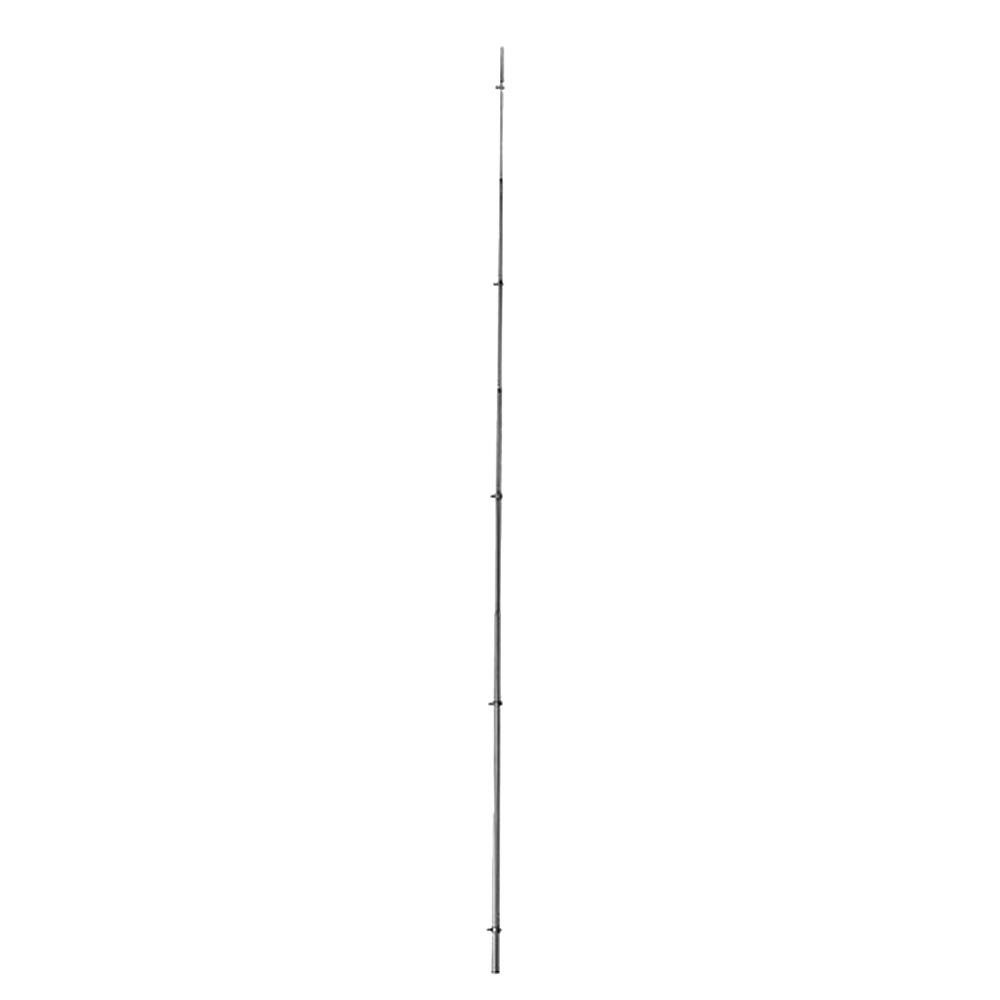 RUPP A0-1800-CRP 18FT CENTER RIGGER POLE 3 PIECES 1.5 INCH OD ALUMINUM - High quality product image showing RUPP A0-1800-CRP 18FT CENTER RIGGER POLE 3 PIECES 1.5 INCH OD ALUMINUM details and features