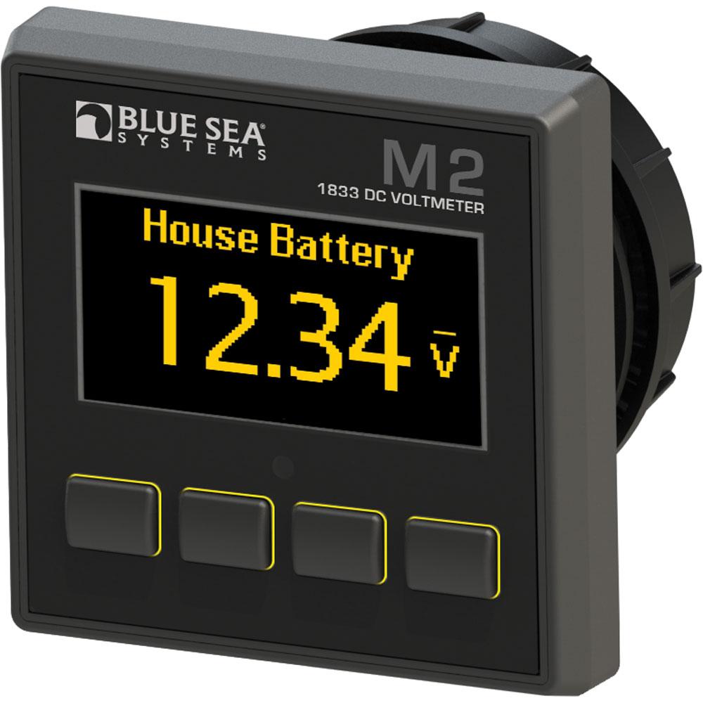 BLUE SEA 1833 M2 DC VOLTMETER - The Twister Group Tools product