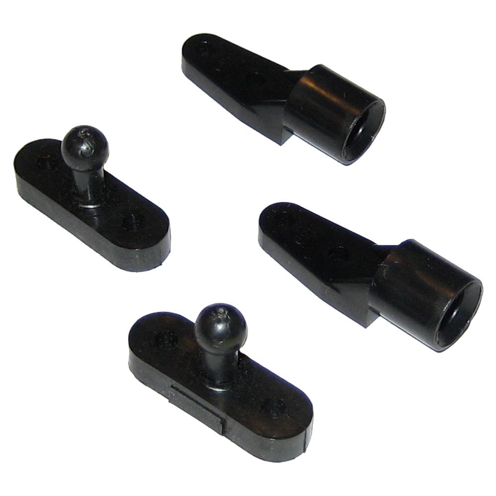 PERKO 0559DP DOOR CATCHES - BLACK NYLON - PAIR - High quality product image showing PERKO 0559DP DOOR CATCHES - BLACK NYLON - PAIR details and features