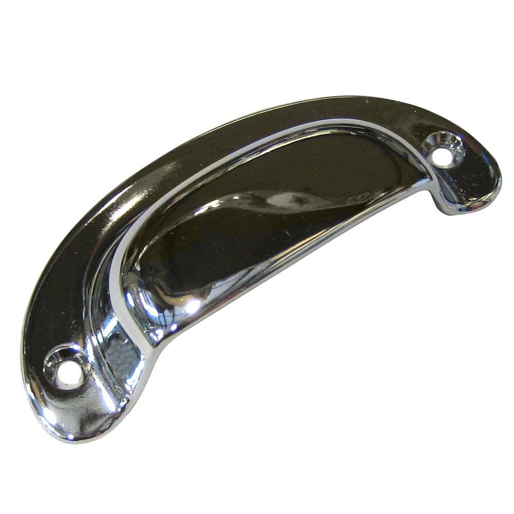 PERKO 0958DP0CHR SURFACE MOUNT DRAWER PULL - CHROME PLATED ZINC - The Twister Group Tools product