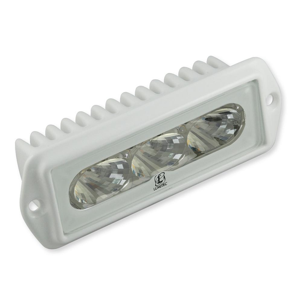 LUMITEC 101288 CAPRILT - LED FLOOD LIGHT - WHITE FINISH - WHITE NON DIMMING - High quality product image showing LUMITEC 101288 CAPRILT - LED FLOOD LIGHT - WHITE FINISH - WHITE NON DIMMING details and features