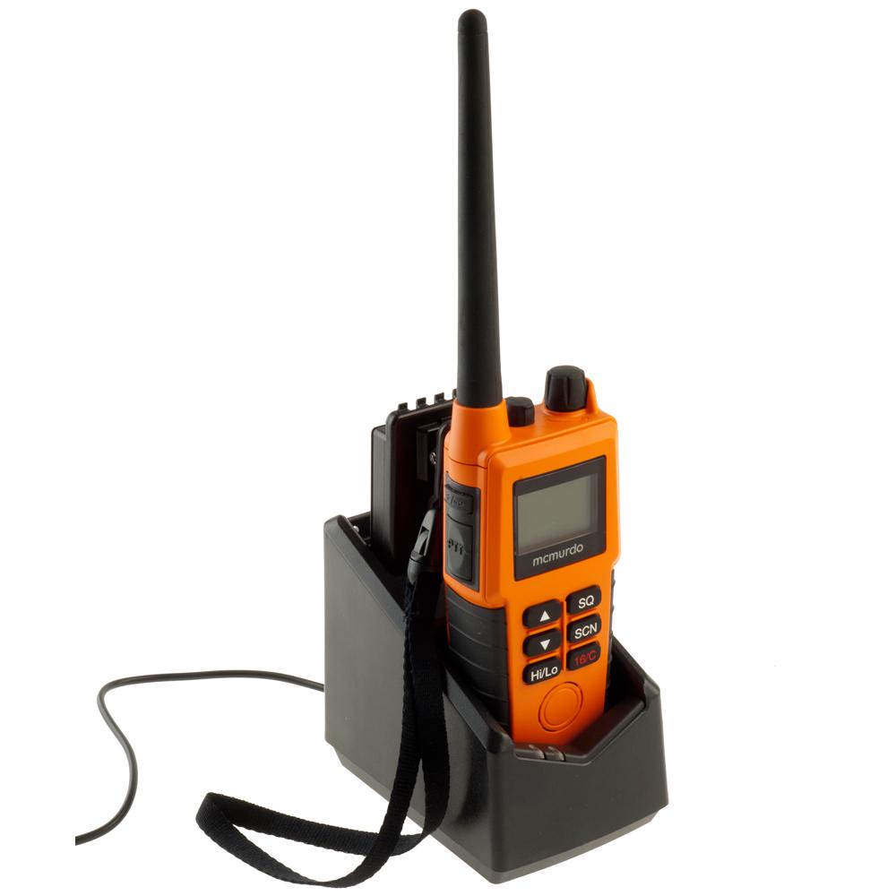 MCMURDO 20-001-01A R5 GMDSS VHF HANDHELD RADIO - PACK A - FULL FEATURE OPTION - The Twister Group Tools product