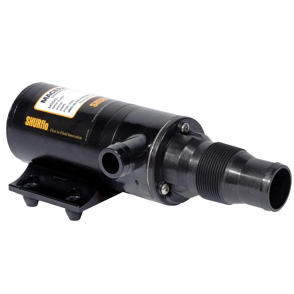 SHURFLO 3200-011 SELF-PRIMING DUAL BLADE MACERATOR PUMP - 24VDC, 13GPM - High quality product image showing SHURFLO 3200-011 SELF-PRIMING DUAL BLADE MACERATOR PUMP - 24VDC, 13GPM details and features