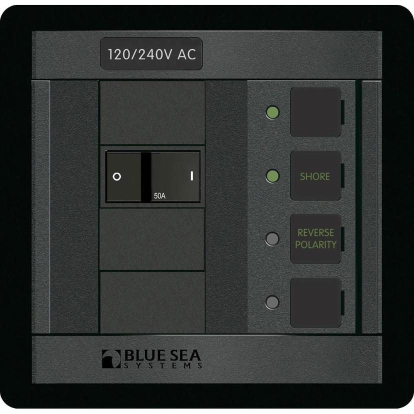 BLUE SEA 1168 C-SERIES TRIPLE-POLE FLAT ROCKER CIRCUIT BREAKER