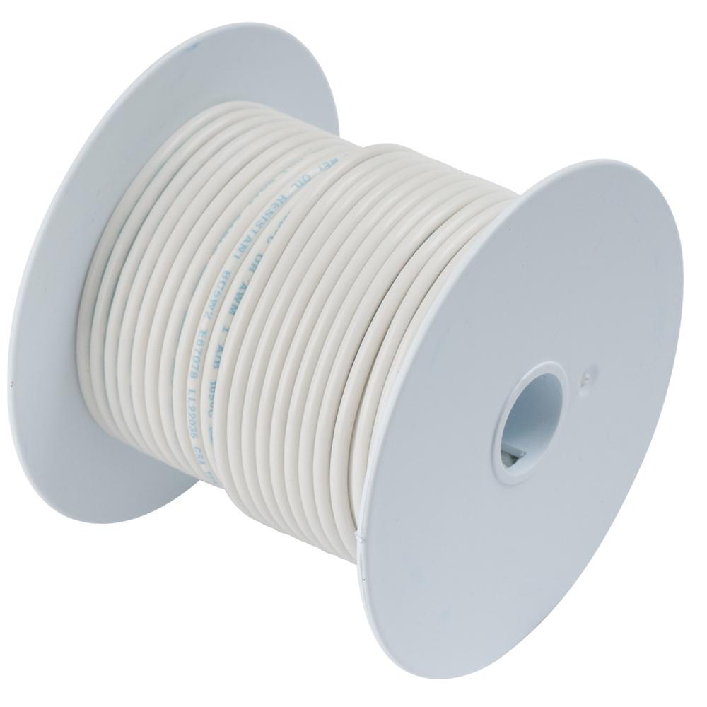 ANCOR 108910 WHITE 10 AWG TINNED COPPER WIRE - 100 - High quality product image showing ANCOR 108910 WHITE 10 AWG TINNED COPPER WIRE - 100 details and features