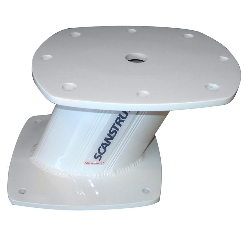SCANSTRUT APT6003 6 INCH ALUMINUM POWERTOWER F/OPEN ARRAY RAYMARINE (4), FURUNO (2), GARMIN & NAVICO HALO (3, 4, 6)