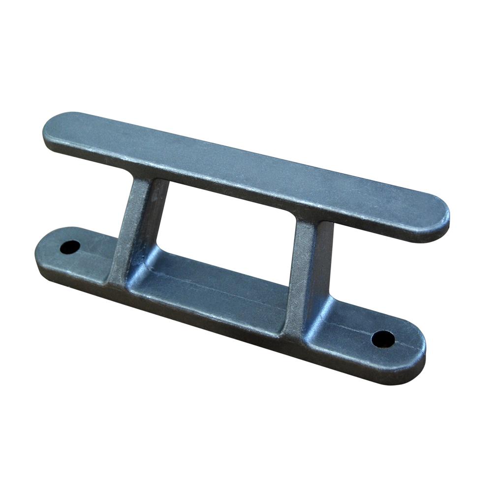 DOCK EDGE 2428-F BUILDERS CLEAT ANGLED RAIL CLEAT 8 INCH ALUMINUM - High quality product image showing DOCK EDGE 2428-F BUILDERS CLEAT ANGLED RAIL CLEAT 8 INCH ALUMINUM details and features