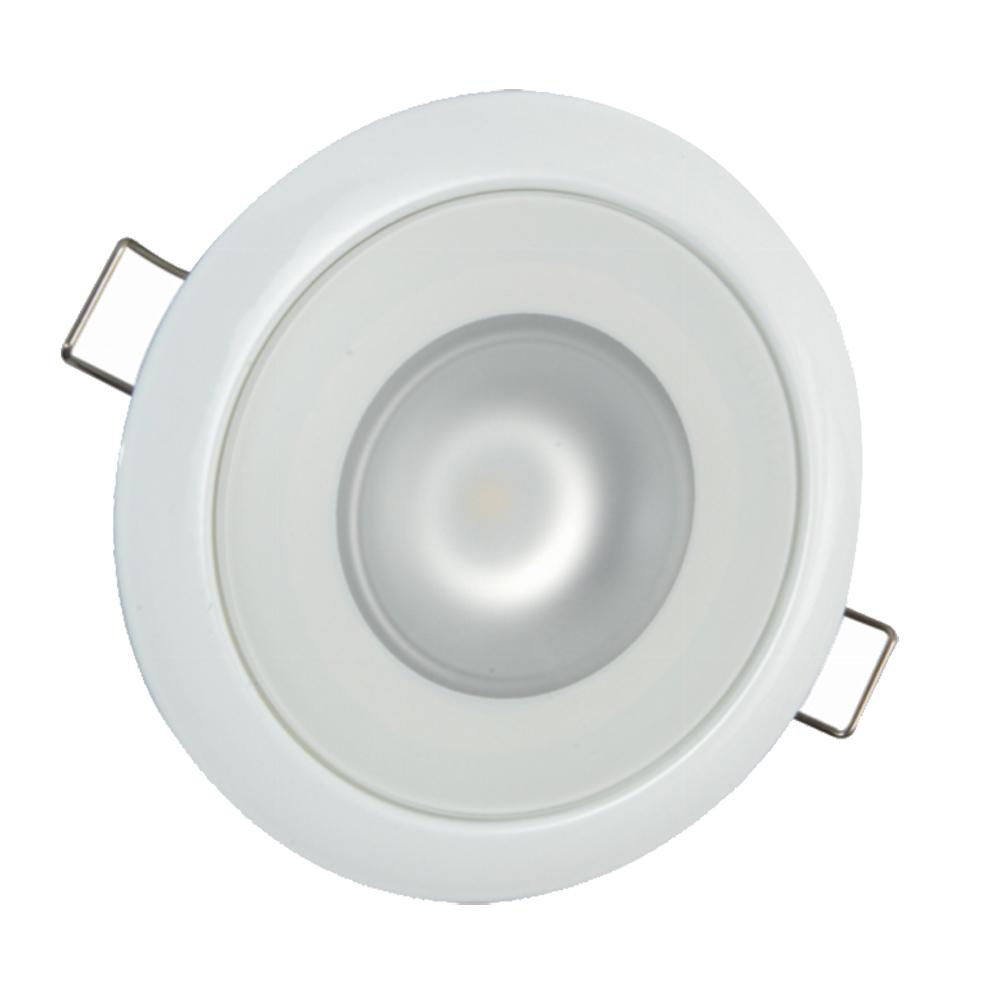 LUMITEC 113127 MIRAGE FLUSH MOUNT DOWN LIGHT SPECTRUM RGBW - WHITE HOUSING - High quality product image showing LUMITEC 113127 MIRAGE FLUSH MOUNT DOWN LIGHT SPECTRUM RGBW - WHITE HOUSING details and features