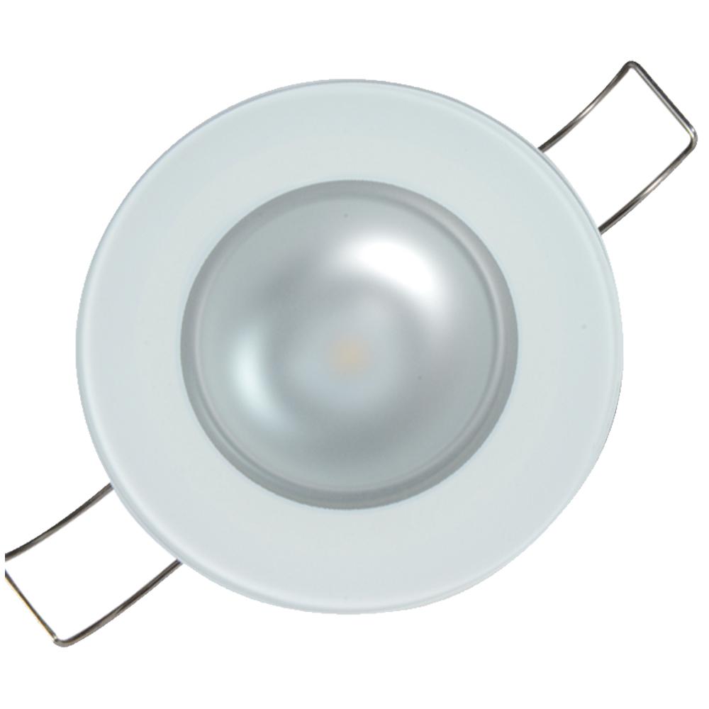 LUMITEC 113197 MIRAGE FLUSH MOUNT DOWN LIGHT SPECTRUM RGBW - GLASS BEZEL - High quality product image showing LUMITEC 113197 MIRAGE FLUSH MOUNT DOWN LIGHT SPECTRUM RGBW - GLASS BEZEL details and features