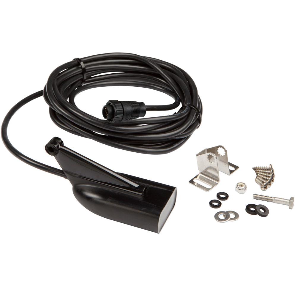 LOWRANCE 000-12569-001 HDI SKIMMER LOW/HIGH 50/200/455/800KHZ TRANSOM MOUNT 9-PIN TRANSDUCER - The Twister Group product