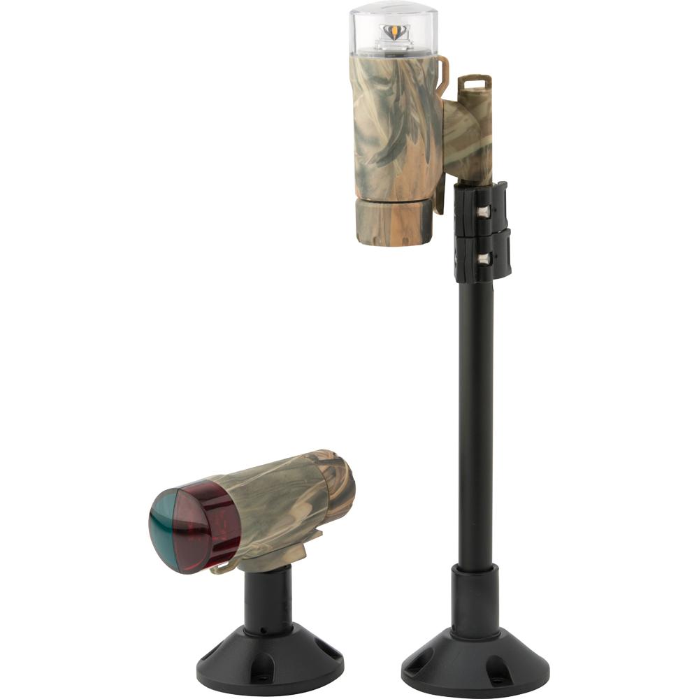 ATTWOOD 14193-7 PADDLESPORT PORTABLE NAVIGATION LIGHT KIT - SCREW DOWN OR ADHESIVE PAD - REALTREE MAX-4 CAMO - High quality product image showing ATTWOOD 14193-7 PADDLESPORT PORTABLE NAVIGATION LIGHT KIT - SCREW DOWN OR ADHESIVE PAD - REALTREE MAX-4 CAMO details and features