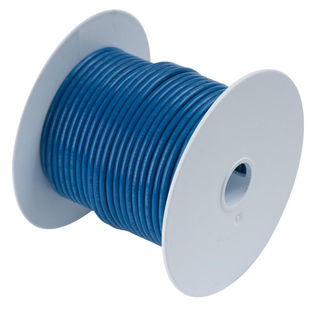 ANCOR 100125 DARK BLUE 18 AWG TINNED COPPER WIRE - 250 - High quality product image showing ANCOR 100125 DARK BLUE 18 AWG TINNED COPPER WIRE - 250 details and features