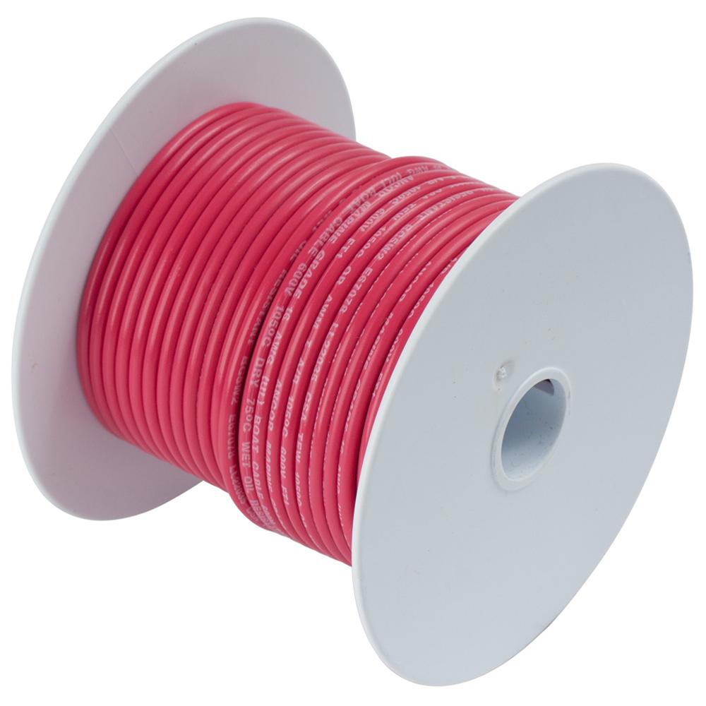 ANCOR 100825 RED 18 AWG TINNED COPPER WIRE - 250 - High quality product image showing ANCOR 100825 RED 18 AWG TINNED COPPER WIRE - 250 details and features