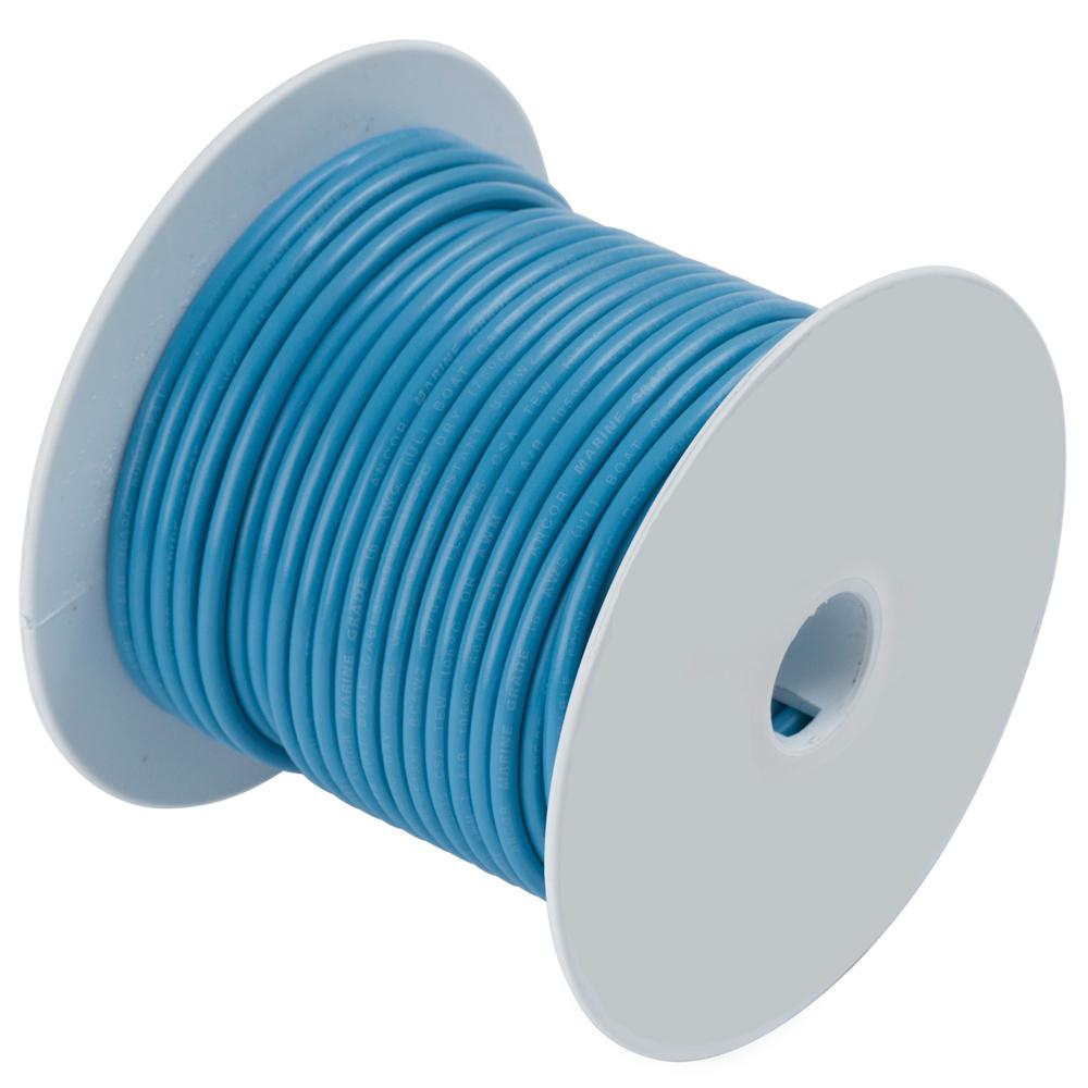 ANCOR 101950 LIGHT BLUE 16 AWG TINNED COPPER WIRE - 500 - The Twister Group Tools product