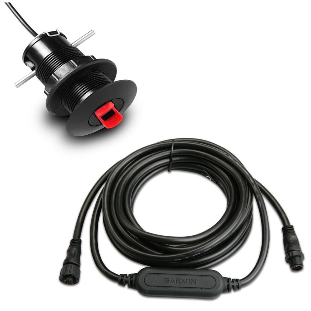 GARMIN 010-04284-00 GST 43 THRU-HULL SPEED/TEMPERATURE TRANSDUCER WITH GST 10 BUNDLE - High quality product image showing GARMIN 010-04284-00 GST 43 THRU-HULL SPEED/TEMPERATURE TRANSDUCER WITH GST 10 BUNDLE details and features
