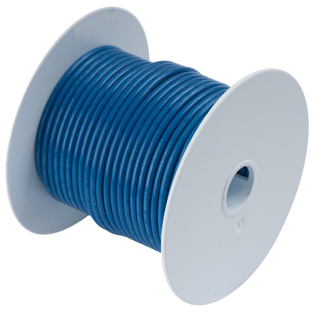ANCOR 108102 DARK BLUE 10 AWG TINNED COPPER WIRE - 25 - High quality product image showing ANCOR 108102 DARK BLUE 10 AWG TINNED COPPER WIRE - 25 details and features