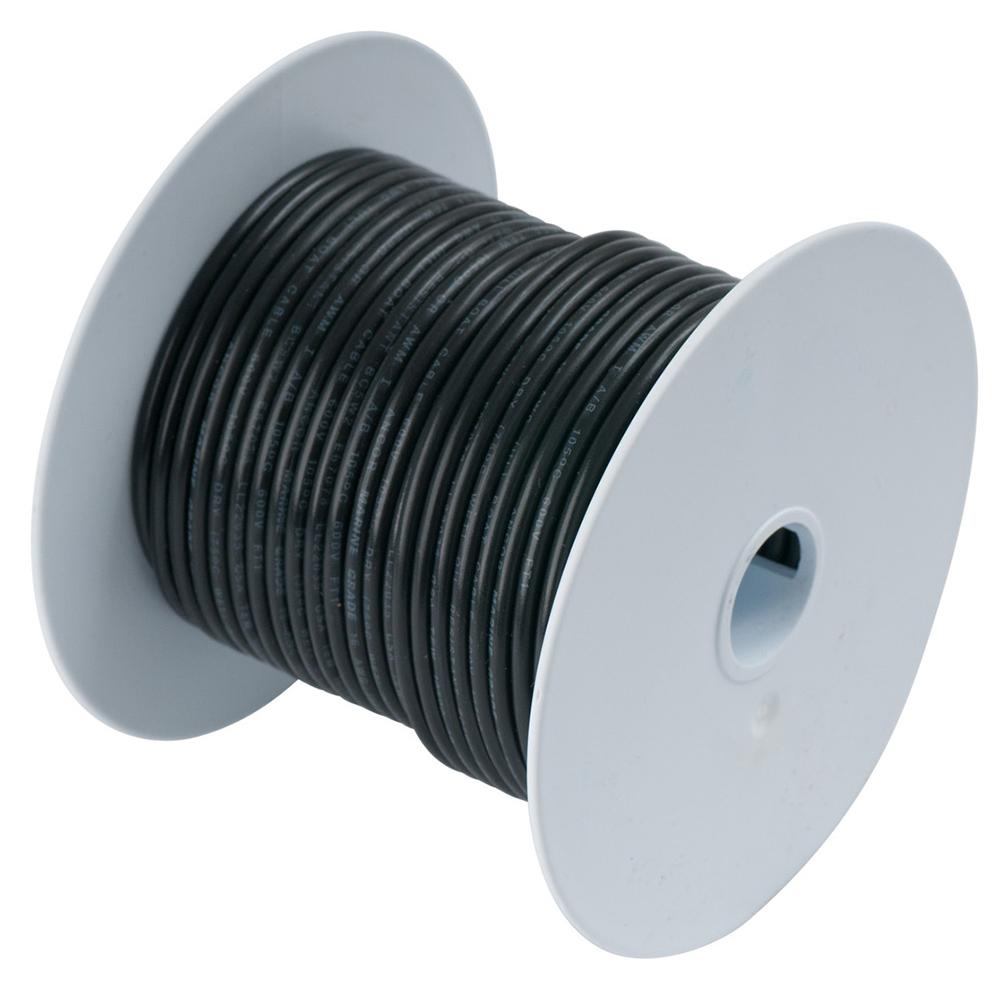 ANCOR 112005 BLACK 6 AWG TINNED COPPER WIRE - 50 - High quality product image showing ANCOR 112005 BLACK 6 AWG TINNED COPPER WIRE - 50 details and features