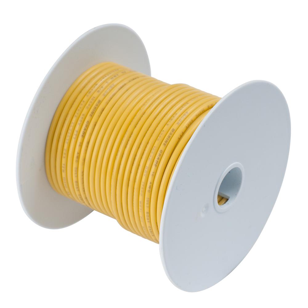 ANCOR 112910 YELLOW 6 AWG TINNED COPPER WIRE - 100 - High quality product image showing ANCOR 112910 YELLOW 6 AWG TINNED COPPER WIRE - 100 details and features