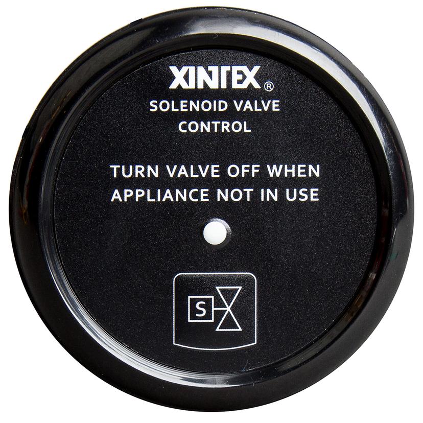 FIREBOY-XINTEX C-1B-R XINTEX PROPANE CONTROL & SOLENOID VALVE WITH BLACK BEZEL DISPLAY