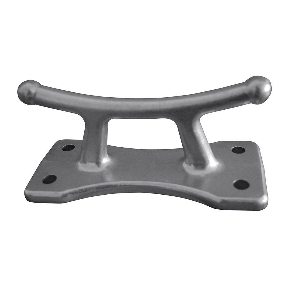 DOCK EDGE 2506P-F 6 1/2 INCH CLASSIC CLEAT POLISHED ALUMINUM - High quality product image showing DOCK EDGE 2506P-F 6 1/2 INCH CLASSIC CLEAT POLISHED ALUMINUM details and features