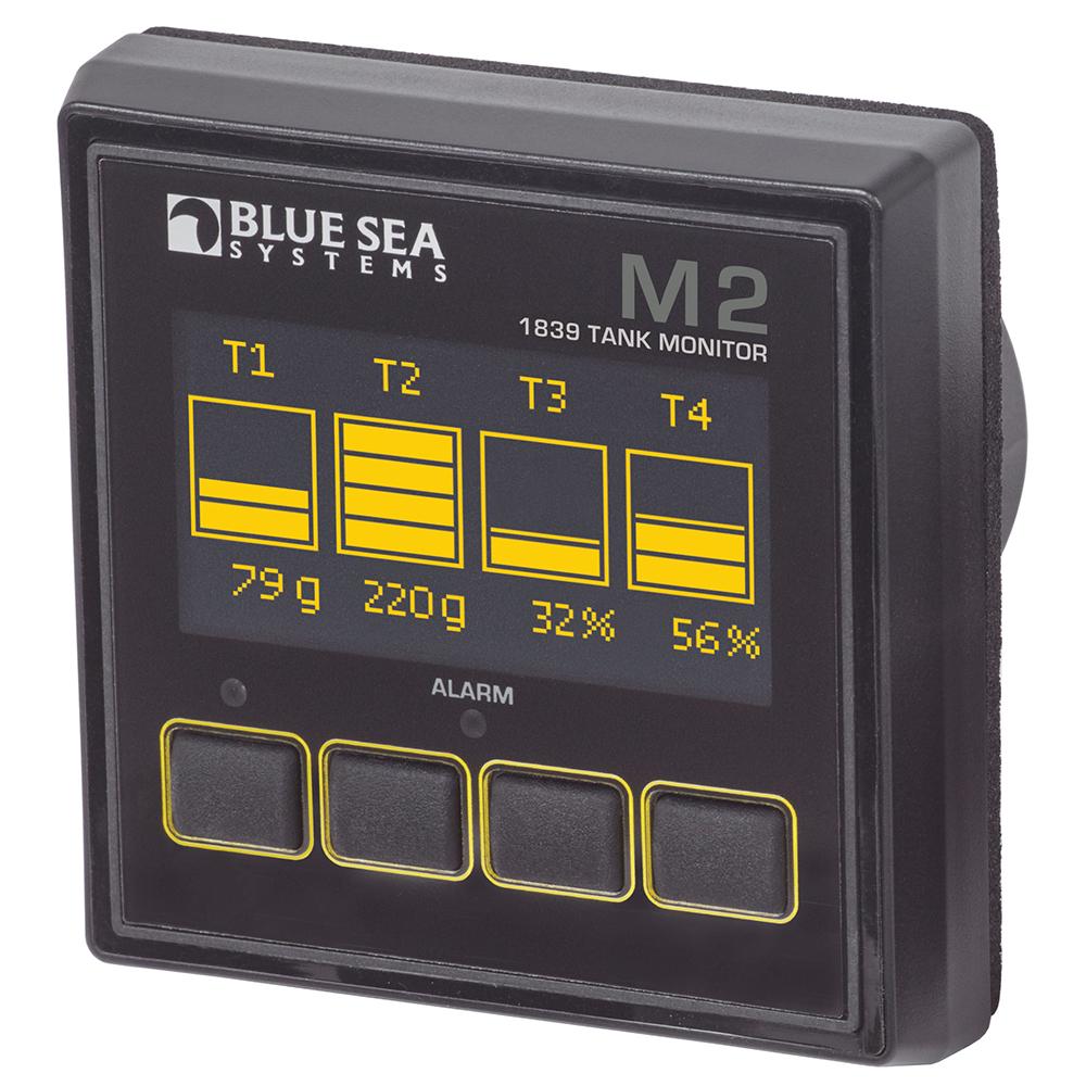 BLUE SEA 1839 M2 OLED TANK MONITOR - High quality product image showing BLUE SEA 1839 M2 OLED TANK MONITOR details and features