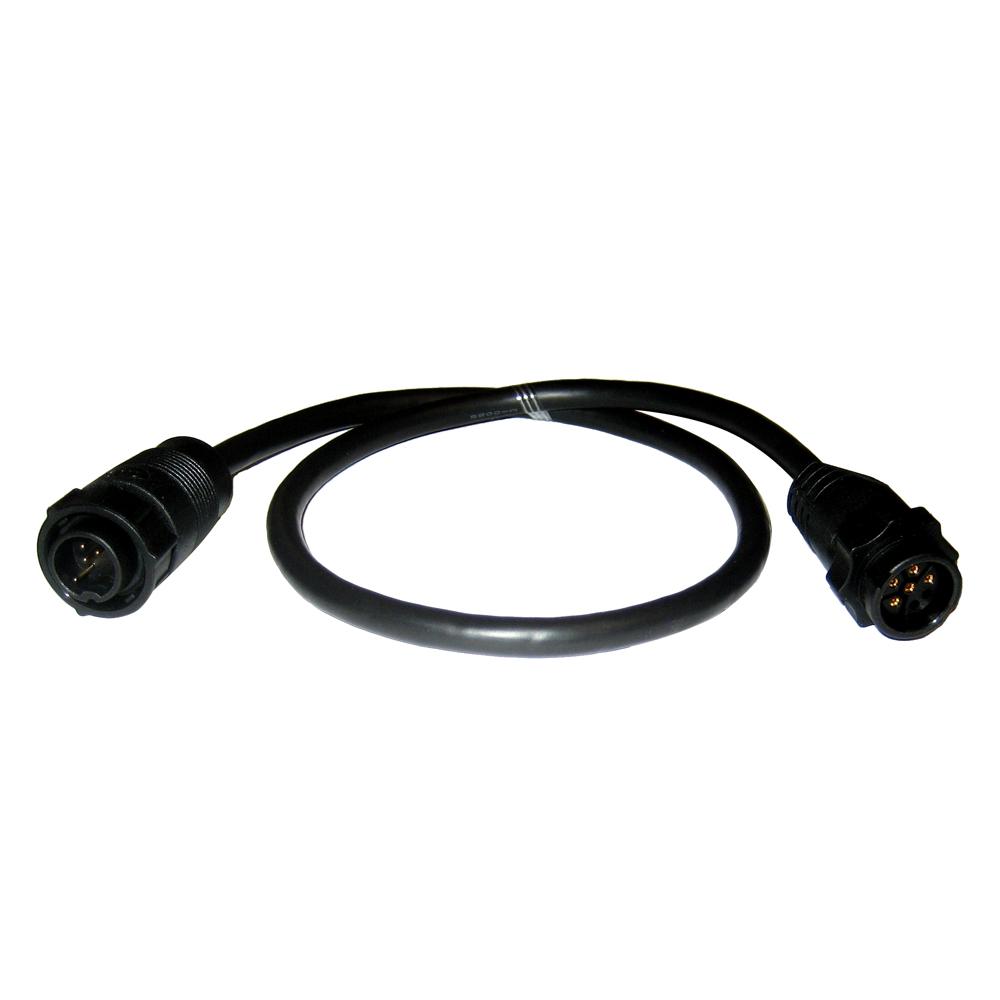 LOWRANCE 000-13313-001 ADAPTER 7-PIN BLUE TRANSDUCER TO A 9-PIN BLACK UNIT - High quality product image showing LOWRANCE 000-13313-001 ADAPTER 7-PIN BLUE TRANSDUCER TO A 9-PIN BLACK UNIT details and features