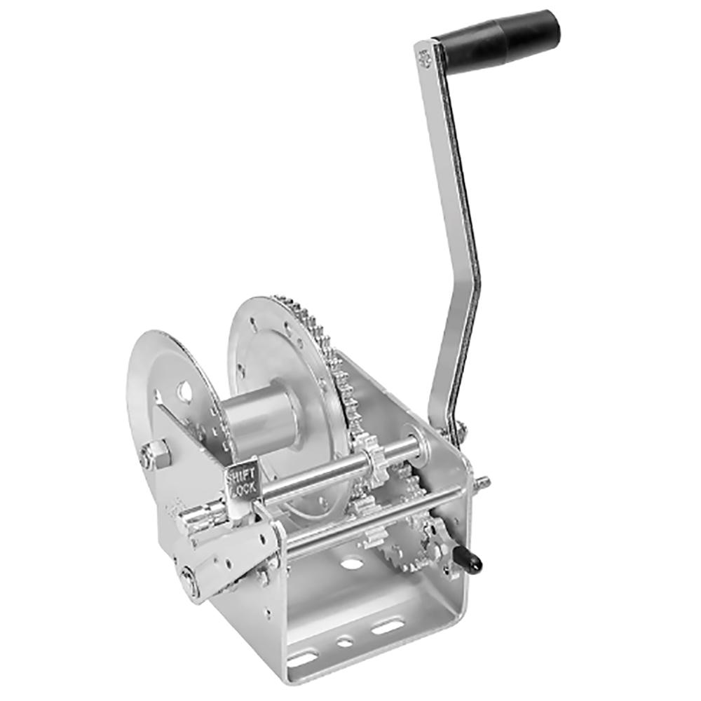 FULTON 142411 2600LB 2-SPEED WINCH WITH HAND BRAKE - The Twister Group Tools product
