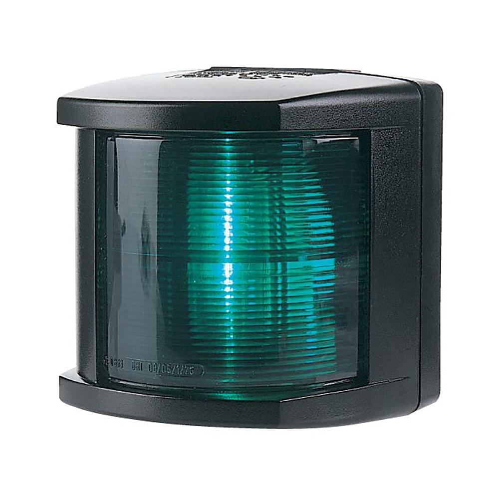 HELLA MARINE 002984345 STARBOARD NAVIGATION LIGHT - INCANDESCENT - 2NM - BLACK HOUSING - 12V - The Twister Group Tools product