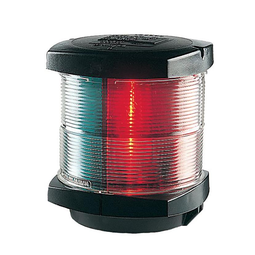 HELLA MARINE 002984535 TRI-COLOR NAVIGATION LIGHT - INCANDESCENT - 2NM - BLACK HOUSING - 12V