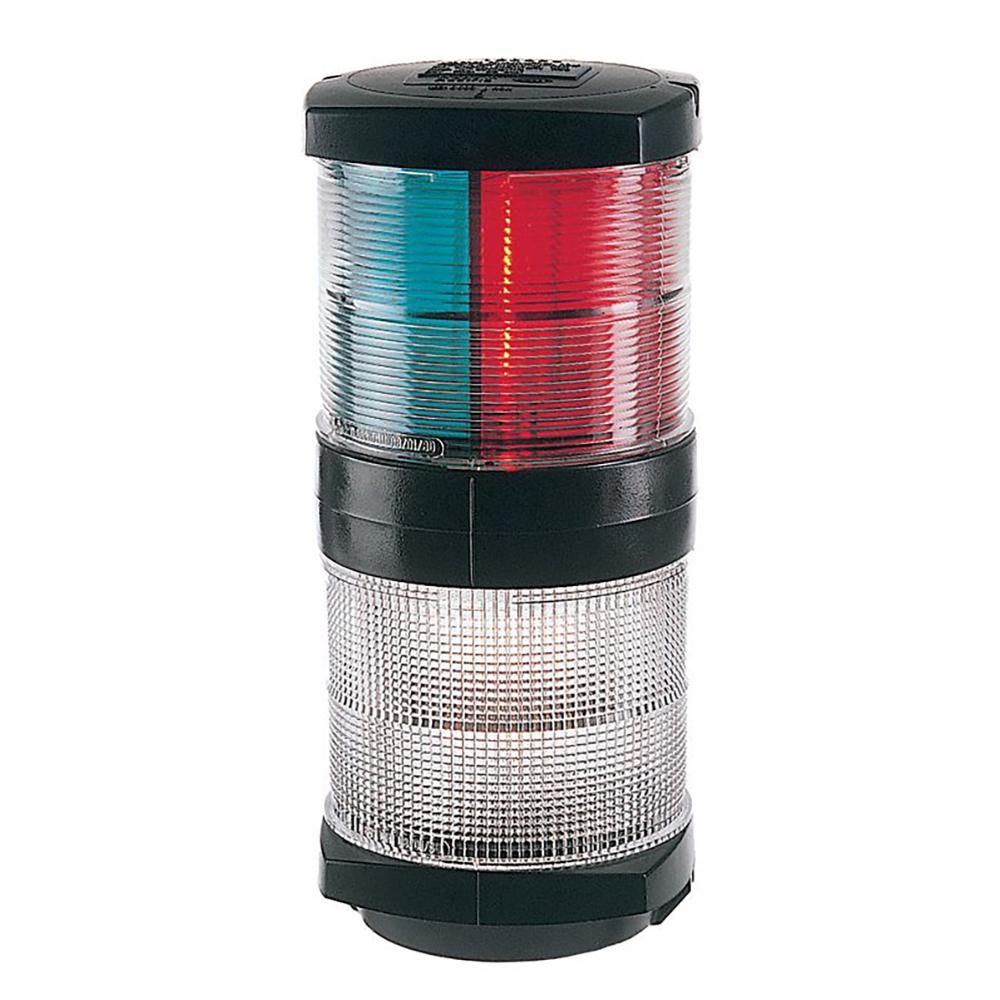 HELLA MARINE 002984601 TRI-COLOR NAVIGATION LIGHT/ANCHOR NAVIGATION LAMP- INCANDESCENT - 2NM - BLACK HOUSING - 12V - The Twister Group Tools product
