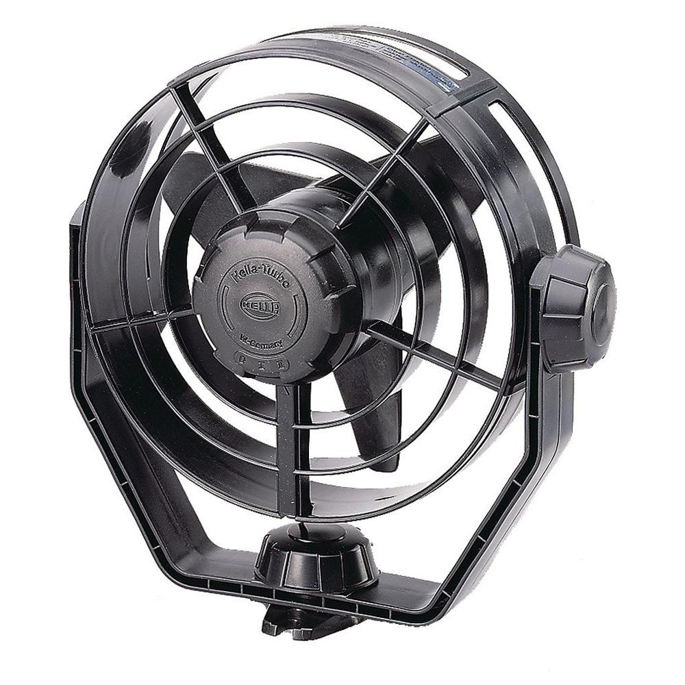 HELLA MARINE 003361002 2-SPEED TURBO FAN - 12V - BLACK - The Twister Group Tools product