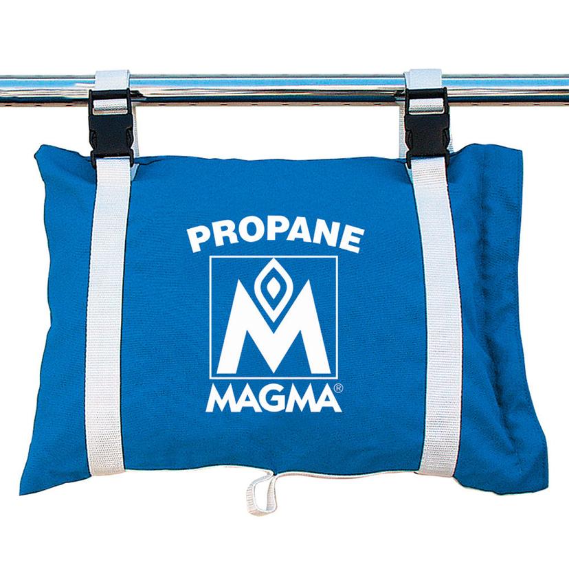 MAGMA A10-210PB PROPANE /BUTANE CANISTER STORAGE LOCKER/TOTE BAG - PACIFIC BLUE