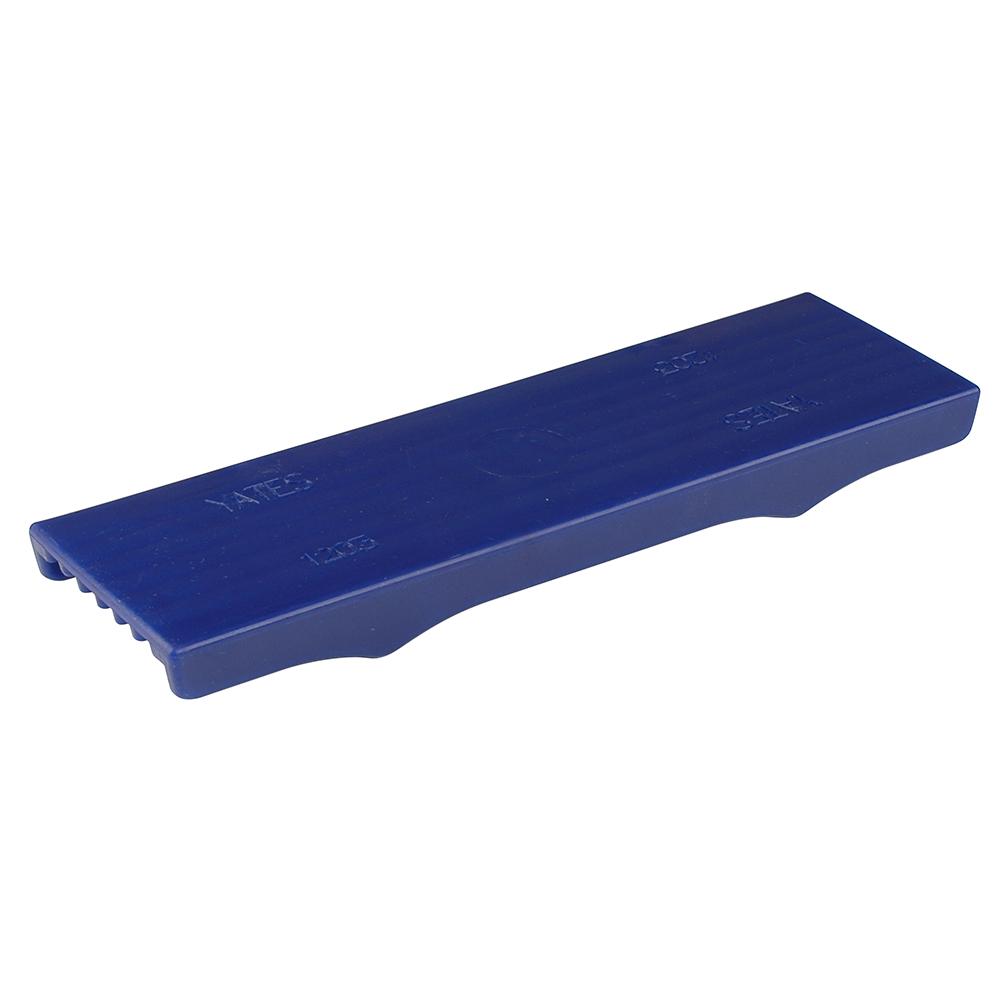 C.E. SMITH 16873 FLEX KEEL PAD - FULL CAP STYLE - 12 INCH X 3 INCH - BLUE - The Twister Group Tools product