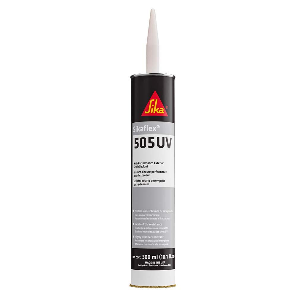 SIKA 188024 SIKAFLEX 505UV HIGH PERFORMANCE EXTERIOR GRADE SEALANT - 10.3OZ(300ML) CARTRIDGE - WHITE - The Twister Group Tools product
