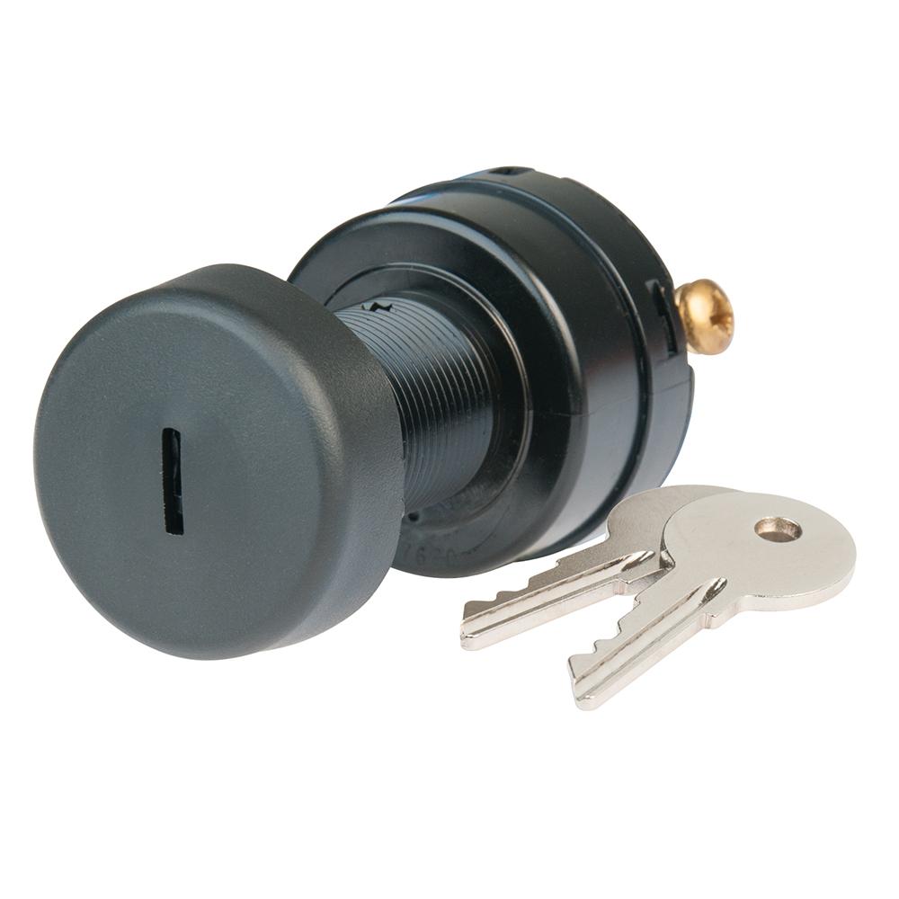 BEP 1001606 3-POSITION BRASS IGNITION SWITCH - OFF/IGNITION/START - The Twister Group Tools product