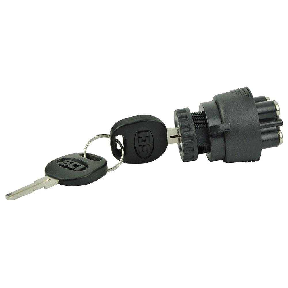 BEP 1001607 3-POSITION IGNITION SWITCH - OFF/IGNITION-ACCESSORY/START - The Twister Group Tools product