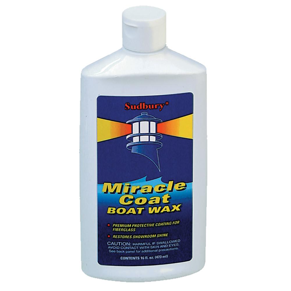 SUDBURY 412 MIRACLE COAT BOAT WAX - 16OZ LIQUID - High quality product image showing SUDBURY 412 MIRACLE COAT BOAT WAX - 16OZ LIQUID details and features