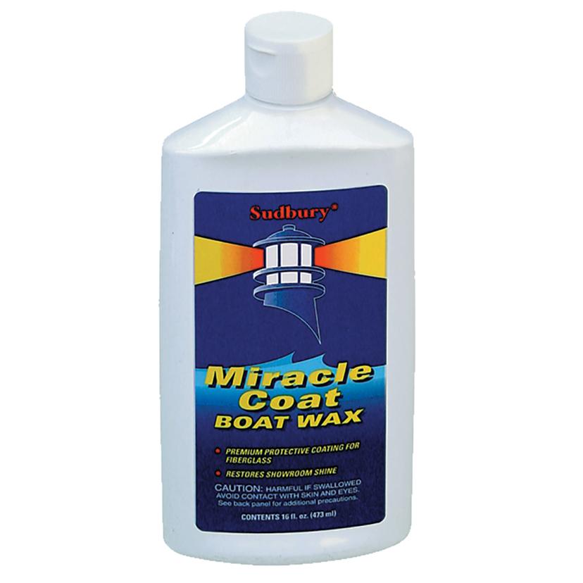 SUDBURY 412 MIRACLE COAT BOAT WAX - 16OZ LIQUID