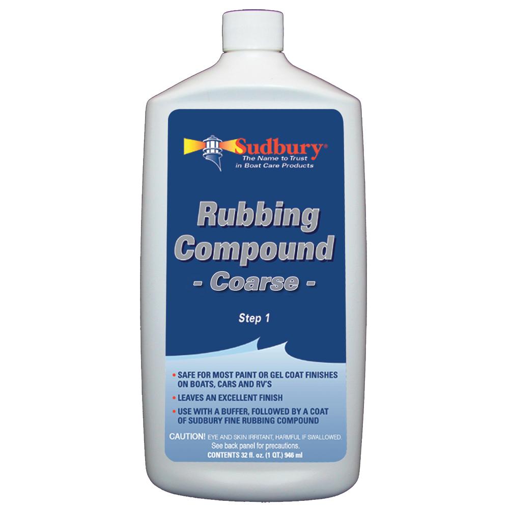 SUDBURY 444 RUBBING COMPOUND COARSE - STEP 1 - 32OZ FLUID - High quality product image showing SUDBURY 444 RUBBING COMPOUND COARSE - STEP 1 - 32OZ FLUID details and features