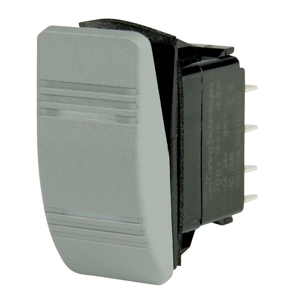 BEP 1001812 DPDT CONTURA SWITCH - 2-AMBER LEDS - GRAY - ON/ON - The Twister Group Tools product