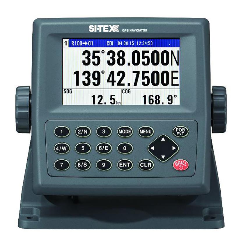 SI-TEX GPS915 GPS-915 RECEIVER - 72 CHANNEL WITH LARGE COLOR DISPLAY